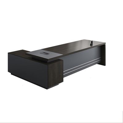 Luxus modernes Holzdesign Executive L-Form Schreibtisch für Büromöbel