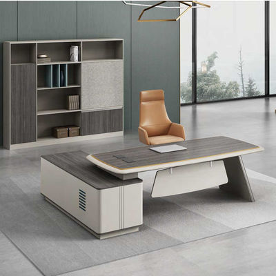 FALT-BACK-Prozess Holz GRAINHINCLINED TABLE EDGE Executive Desk für modernes Büro
