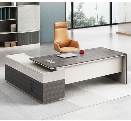 FALT-BACK-Prozess Holz GRAINHINCLINED TABLE EDGE Executive Desk für modernes Büro