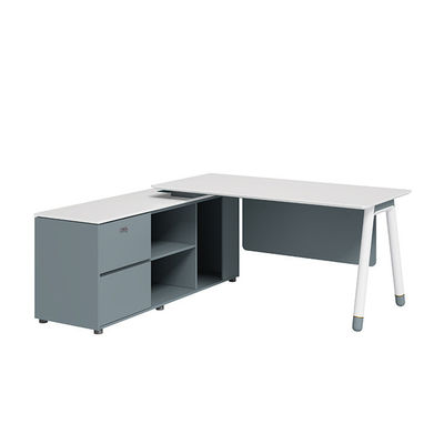 Verkaufsstelle Convertible Executive Office Schreibtisch für CEO Manager Holz-Workstation-Kollektion