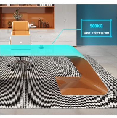Büro-Schreibtisch MDF Backfarbe Lack Büromöbel für Führungskräfte