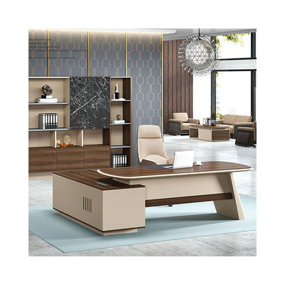 Tech-Moderne Home Administrative Schreibtisch Bürostuhl Kombination für Schullounge Bereiche