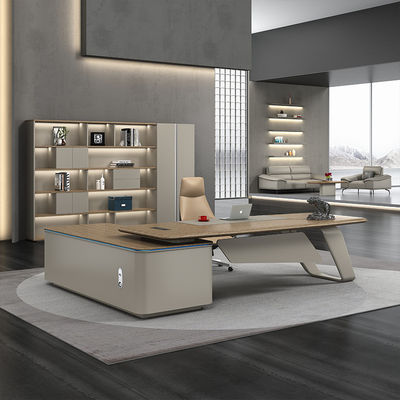 Erweiterbare Holz-Moderne Luxus-Design-Büro-Tisch für Geschäftsführer Schreibtisch