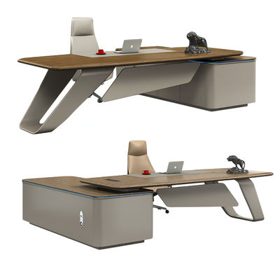 OEM ODM Großes Holzmanager Executive Desk für Luxus modernes Büromöbel
