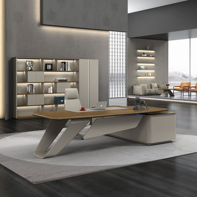 OEM ODM Großes Holzmanager Executive Desk für Luxus modernes Büromöbel
