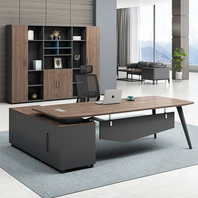 Schreibtisch für Chef Moderne Holz geschwungene Schreibtisch
