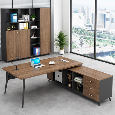 Schreibtisch für Chef Moderne Holz geschwungene Schreibtisch
