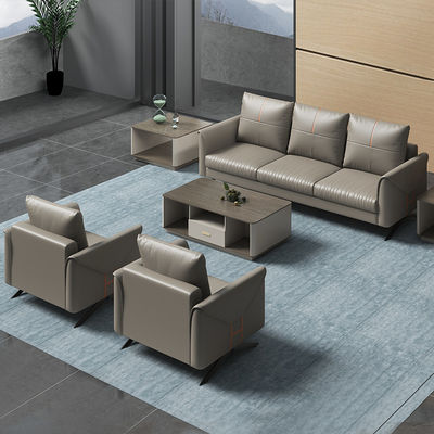 Drei-Sitzer-Seier-Sofa, Kaffeetisch, Kombi-Set für Geschäftsrezeption