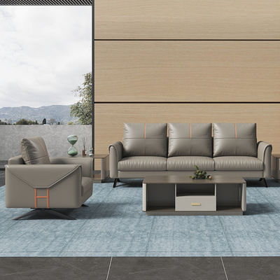 Drei-Sitzer-Seier-Sofa, Kaffeetisch, Kombi-Set für Geschäftsrezeption
