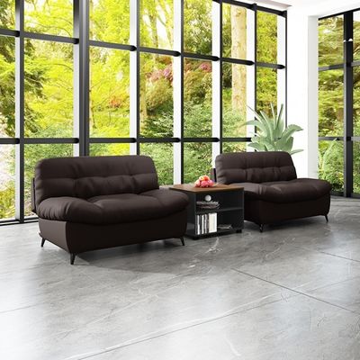 Multifunktionales Lederbüro Sofa im chinesischen Stil
