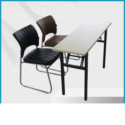Holzstil PANEL Klapptisch und Stühle für Büromöbel Moderne Konferenztisch