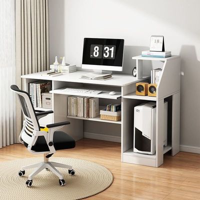 Zeitgenössischer Design Home Office Schreibtisch mit Multifunktionsspeicher und Haupteinheit Stand