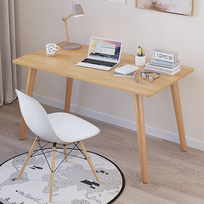 Holz Büromöbel einfacher Laptop Tisch- und Stuhl-Set für Mädchen-Studierzimmer