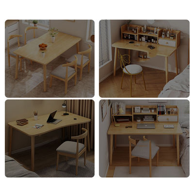Holz Büromöbel einfacher Laptop Tisch- und Stuhl-Set für Mädchen-Studierzimmer