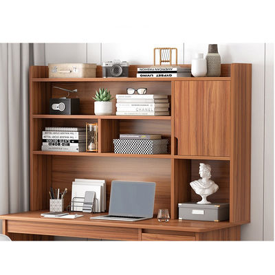 Zuhause Studenten Lese- und Schreibtisch Bücherregal Bücherregal All-in-One Schreibtisch für einfachen Computer