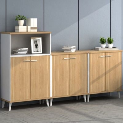 Postverpackung N Bürobedeckung Holzschrank mit Schloss und Schubladen