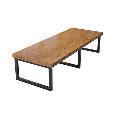 Verhandlungstisch der Schule des europäischen Stils mit umwandelbarem Design und Massivholzmaterial