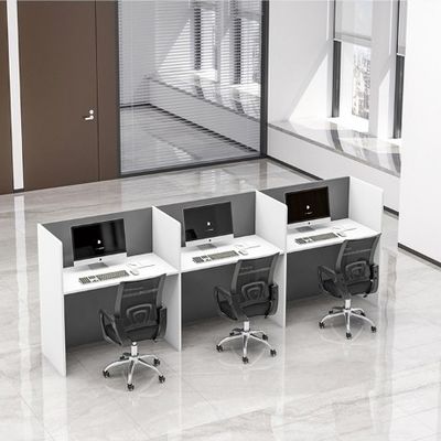 Moderne private Büromöbel Arbeitsstation mit erweiterbaren Schreibtisch- und Stuhlsets