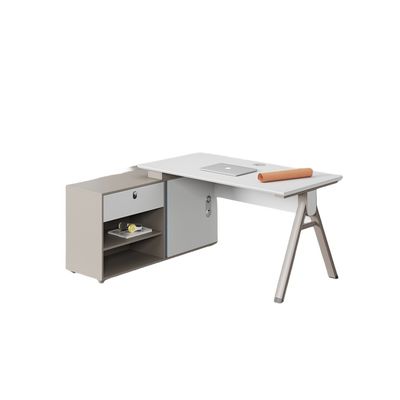 Erweiterbares modernes Design Leicht Luxus Büro Schreibtisch und Stuhl Kombination für 2-4 Personen