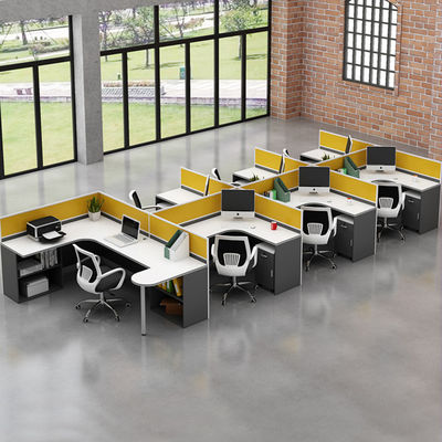 Moderne Design-Style Arbeitsplatz Tische und Stühle Kombination für das Büro des Aufseher