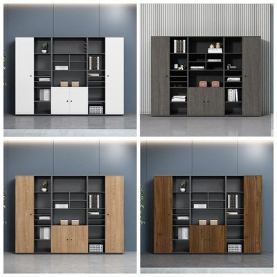 Wand-Buchregal-Display-Schrank für Büro-Speicher- und Raumoptimierungslösung
