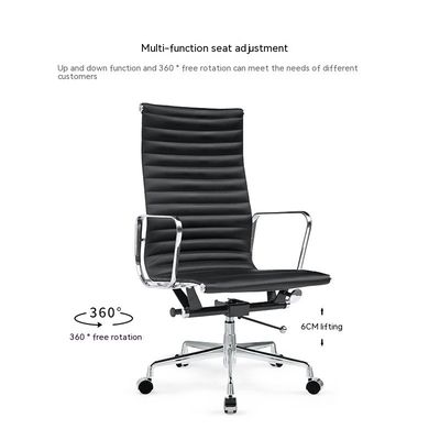 Modernes Design Hochrücken Executive Bürostuhl mit technischem Leder und weichen Baumwolle