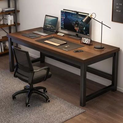 Holz-Stil-PANEL Haushalt Einfache breite Dicker Computer Studenten-Studientisch für Büro