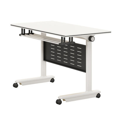 Allgemeine Bewegliche Spleißung Klapptisch mit Rädern Flip Long Table Lehrtisch Büromöbel Kombination