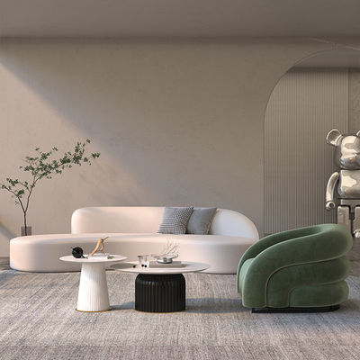 Postverpackung Fünf-Sterne-Hotel Lobby Lounge Sofa mit Samtstoff-Bogen-Kombination