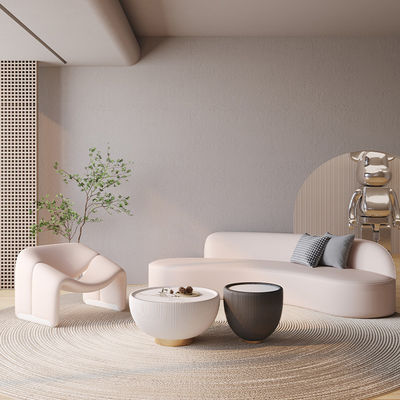 Postverpackung Fünf-Sterne-Hotel Lobby Lounge Sofa mit Samtstoff-Bogen-Kombination