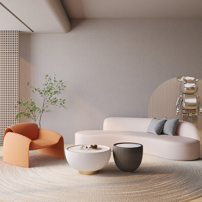 Postverpackung Fünf-Sterne-Hotel Lobby Lounge Sofa mit Samtstoff-Bogen-Kombination