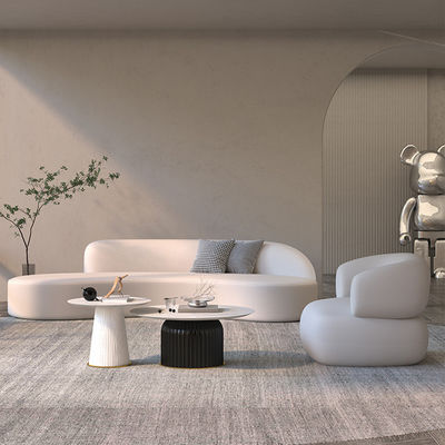 Postverpackung Fünf-Sterne-Hotel Lobby Lounge Sofa mit Samtstoff-Bogen-Kombination
