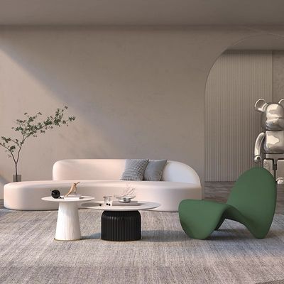 Postverpackung Fünf-Sterne-Hotel Lobby Lounge Sofa mit Samtstoff-Bogen-Kombination