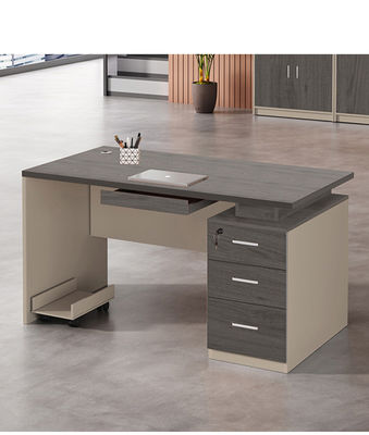 Einfache Massivholz-Einzelpersonal-Schreibtisch Moderne Büro-Computer-Tisch für Zuhause und Lernen