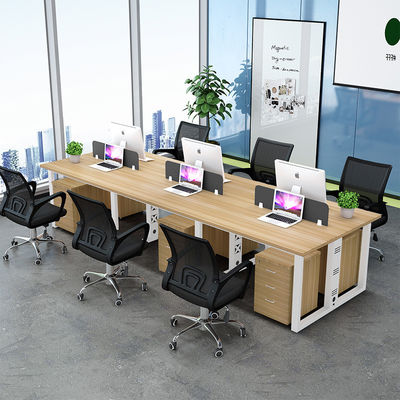 Metallbeine Modernes Mehrpersonenschreibtisch für die vom Kunden benötigte Büroorganisation