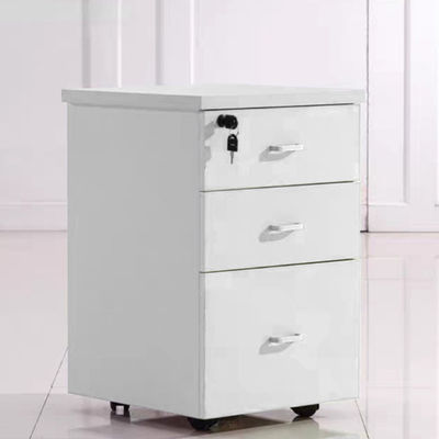 Moderner Möbel Stil Massivholz Schließbarer Schrank mit Schub-Zug-Design
