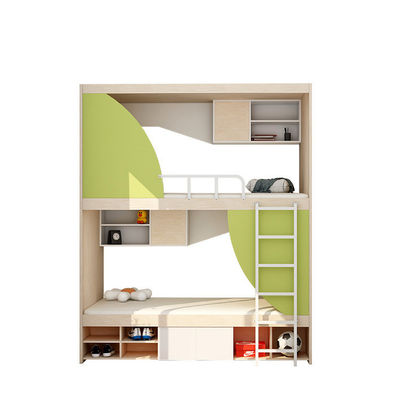 Platzsparendes Hotelbett im modernen, minimalistischen Stil Eisenbett mit großem Lagerraum