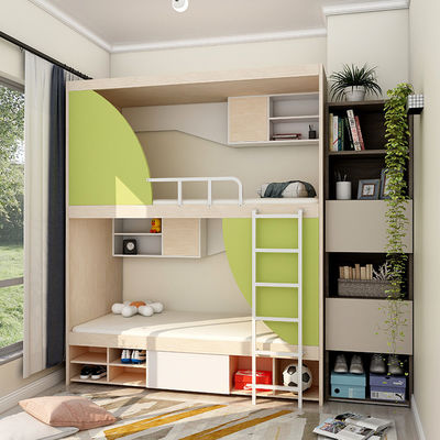 Platzsparendes Hotelbett im modernen, minimalistischen Stil Eisenbett mit großem Lagerraum