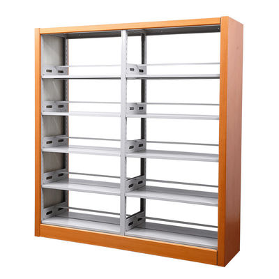 Büromöbel Bücherregal aus Stahl für die Schulbibliothek Doppelseitige Einseite Zahlungsfrist T/T