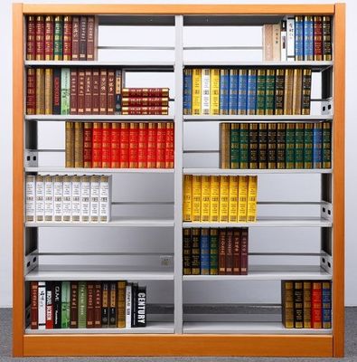 Büromöbel Bücherregal aus Stahl für die Schulbibliothek Doppelseitige Einseite Zahlungsfrist T/T