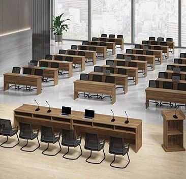 Zahlungsfrist T/T 30% Anzahlung 70% Saldo Modern Simple Plate Konferenztisch und Lectern
