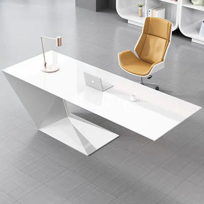 Home Office Furniture Morden Arbeitsplatz Schreibtisch mit individueller weißer Farbe Beratungstisch