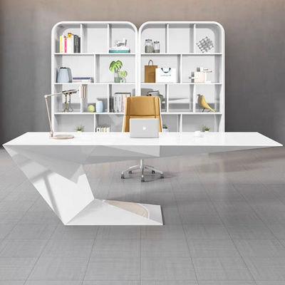 Home Office Furniture Morden Arbeitsplatz Schreibtisch mit individueller weißer Farbe Beratungstisch
