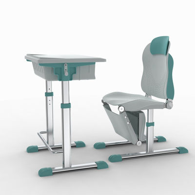 Moderne Design-Studien-Rückklappbares Schreibtisch und Stuhl für Schulunterricht