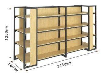 Vier-Spalten-Kombinations-Display-Rack für Supermärkte, Apotheken und Schreibwarenhäuser