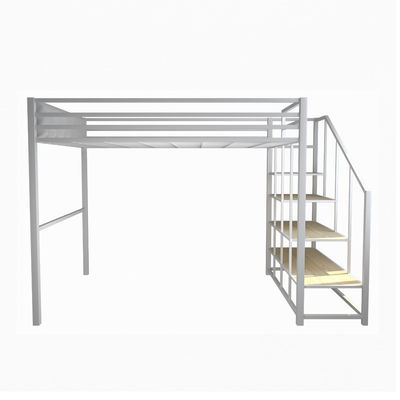 Doppelbett mit Metallrahmen und Space Capsule Hotel Bett Schrank