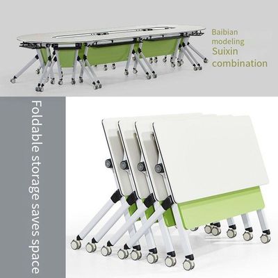 Klappbarer Konferenzraum Tischstand Arbeitsplatz Schreibtisch mit E1 MDF/MFC Melaminkarton