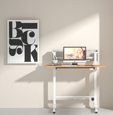 Elektrische Lift-Büro-Schreibtisch stilvoller Sitz- und Stehschreibtisch für ergonomische Arbeitsumgebung