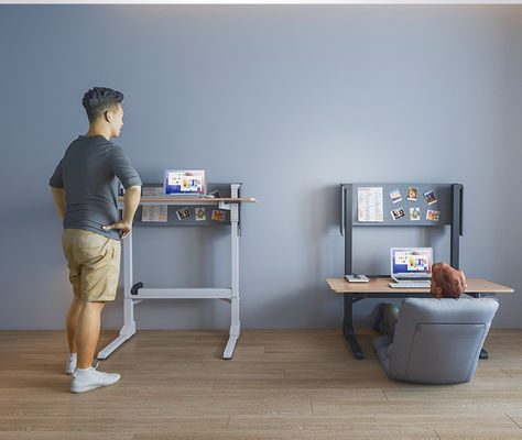 Höhenverstellbarer Schreibtisch mit elektrischem Heben und moderner Designgeschwindigkeit 38 mm/s