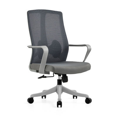 Festgelegte Armlehne Executive Work Bürostuhl mit Edelstahl und ergonomischem Mesh Design